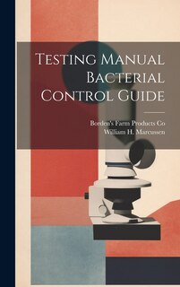 Couverture_Testing Manual Bacterial Control Guide