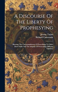 Couverture_A Discourse Of The Liberty Of Prophesying