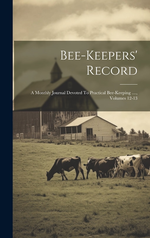 Front cover_Bee-keepers' Record