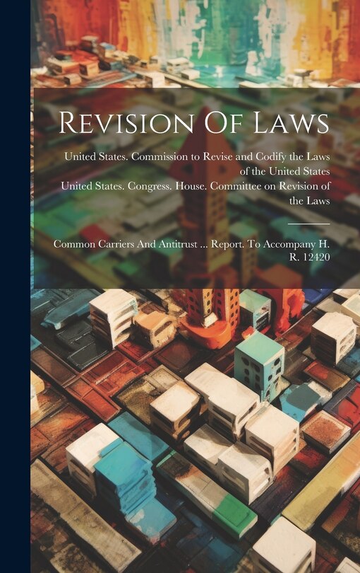 Front cover_Revision Of Laws