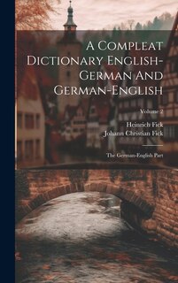 Front cover_A Compleat Dictionary English-german And German-english