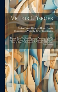 Front cover_Victor L. Berger