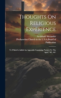 Front cover_Thoughts On Religious Experience
