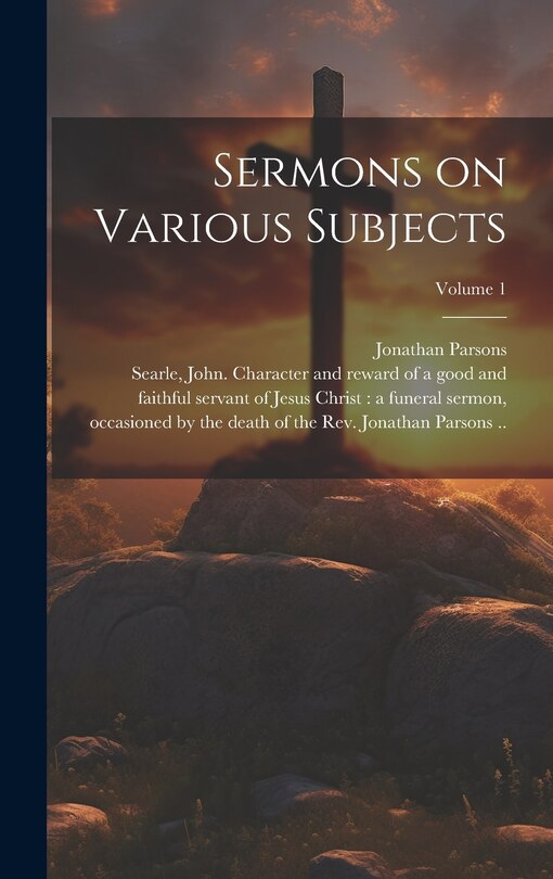 Front cover_Sermons on Various Subjects; Volume 1