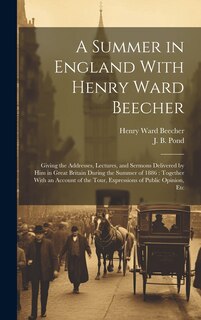 Front cover_A Summer in England With Henry Ward Beecher
