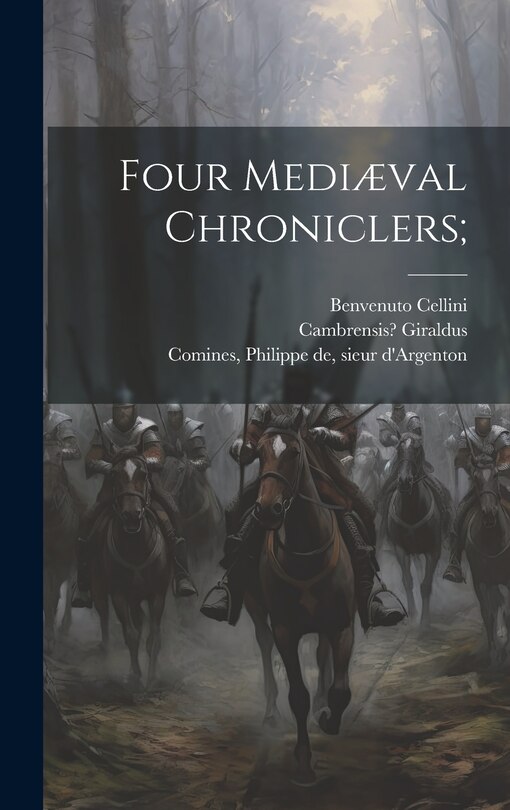 Front cover_Four Mediæval Chroniclers;