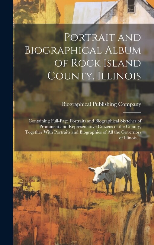 Front cover_Portrait and Biographical Album of Rock Island County, Illinois