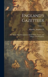 Couverture_England's Gazetteer