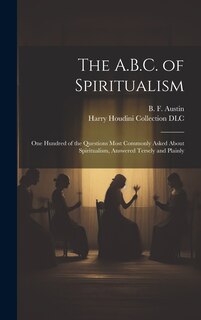 Front cover_The A.B.C. of Spiritualism
