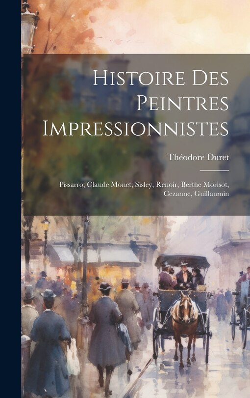 Couverture_Histoire des peintres impressionnistes