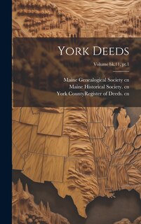 Front cover_York Deeds; Volume bk.11, pt.1
