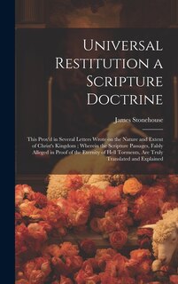 Front cover_Universal Restitution a Scripture Doctrine