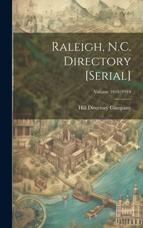 Couverture_Raleigh, N.C. Directory [serial]; Volume 1918/1919