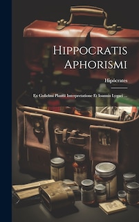 Couverture_Hippocratis Aphorismi