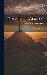 Couverture_Preach It Again; the Sermon Test