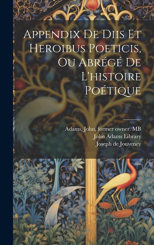 Couverture_Appendix de diis et heroibus poeticis, ou Abrégé de l'histoire poétique
