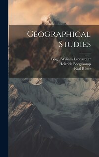 Front cover_Geographical Studies