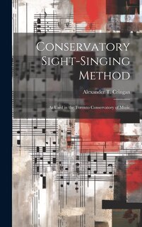Couverture_Conservatory Sight-singing Method [microform]