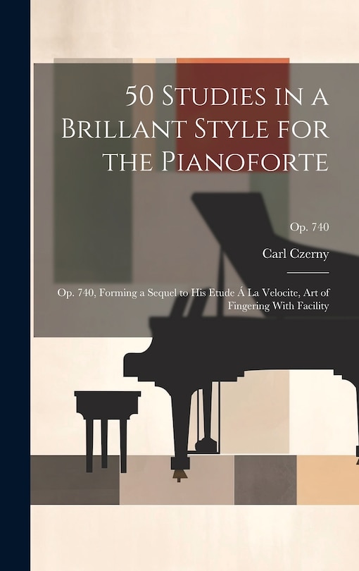 Front cover_50 Studies in a Brillant Style for the Pianoforte