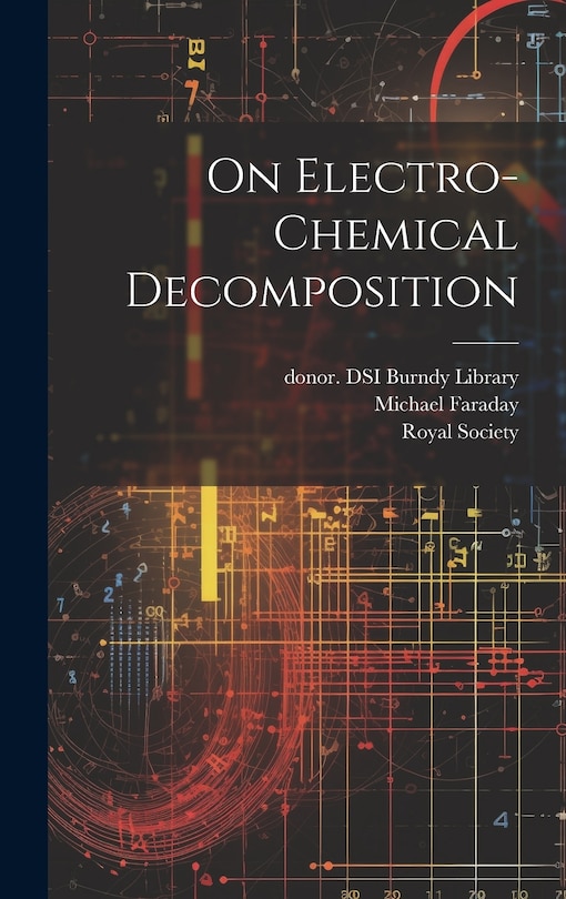 Front cover_On Electro-chemical Decomposition