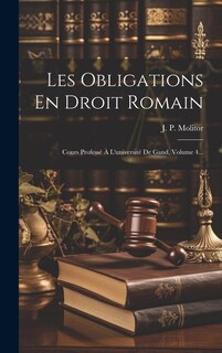 Front cover_Les Obligations En Droit Romain
