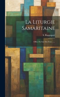 Couverture_La Liturgie Samaritaine