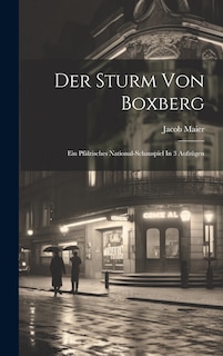 Front cover_Der Sturm Von Boxberg