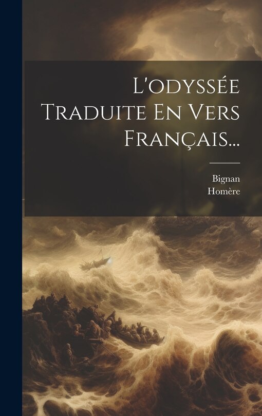 Front cover_L'odyssée Traduite En Vers Français...