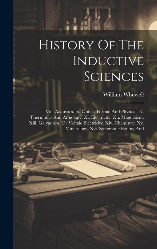 Couverture_History Of The Inductive Sciences