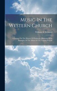 Front cover_Music In The Western Church