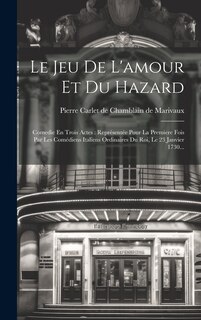 Front cover_Le Jeu De L'amour Et Du Hazard