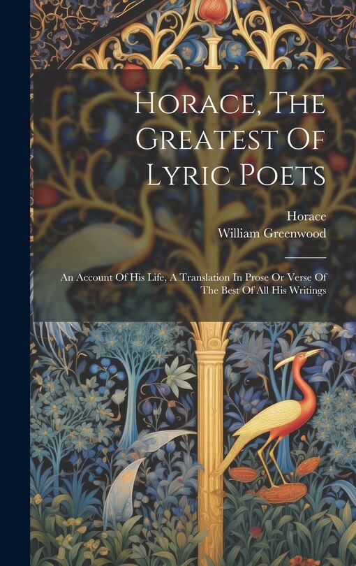 Couverture_Horace, The Greatest Of Lyric Poets