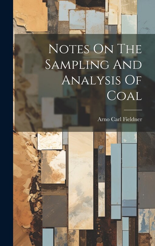 Front cover_Notes On The Sampling And Analysis Of Coal