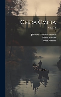 Front cover_Opera Omnia; Volume 1