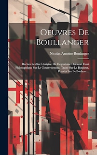 Front cover_Oeuvres De Boullanger