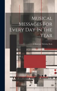 Couverture_Musical Messages For Every Day In The Year