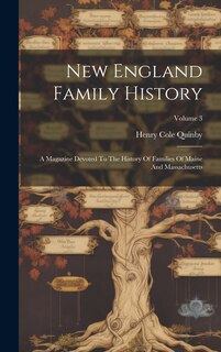 Front cover_New England Family History