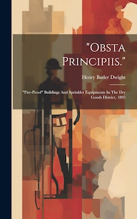Front cover_obsta Principiis.