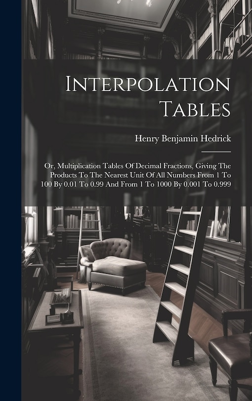 Couverture_Interpolation Tables