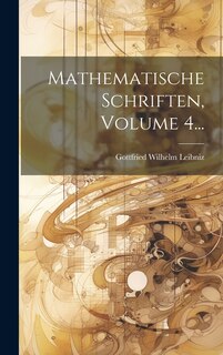 Front cover_Mathematische Schriften, Volume 4...