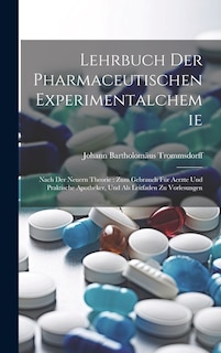 Front cover_Lehrbuch Der Pharmaceutischen Experimentalchemie