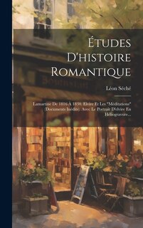 Front cover_Études D'histoire Romantique