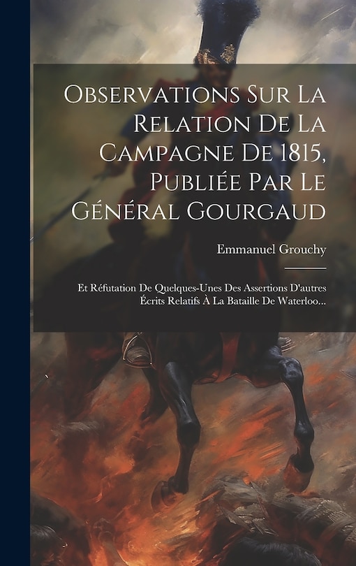 Couverture_Observations Sur La Relation De La Campagne De 1815, Publiée Par Le Général Gourgaud