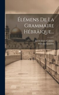 Front cover_Élémens De La Grammaire Hébräique...