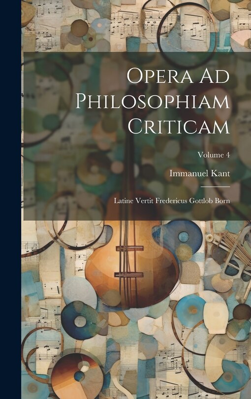 Front cover_Opera Ad Philosophiam Criticam