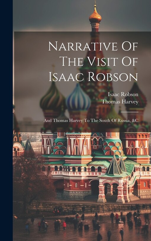 Front cover_Narrative Of The Visit Of Isaac Robson