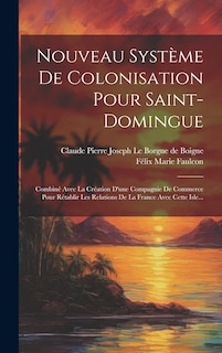 Front cover_Nouveau Système De Colonisation Pour Saint-domingue