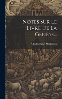 Couverture_Notes Sur Le Livre De La Genèse...