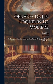 Couverture_Oeuvres De J. B. Poquelin De Moliere