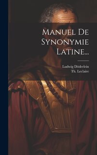 Couverture_Manuel De Synonymie Latine...